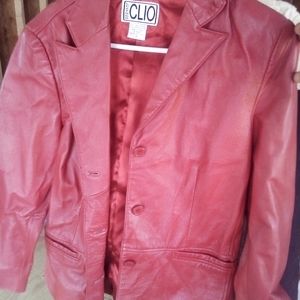 Red Leather Jacket